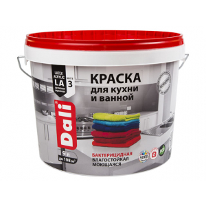 Краска латексная DALI для кухни и ванной 9л