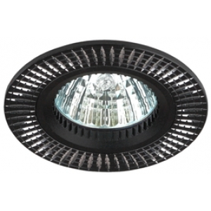 Светильник KL33 AL/ВК ЭРА алюм. MR16, 12V 50W черн/хром