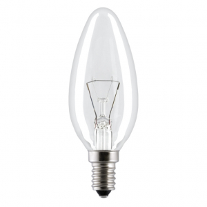 Лампочка Philips B35 60W E14 CL, FR