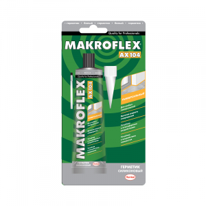 Герметик MAKROFLEX силикон белый 85мл