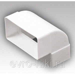 Колено вертикальное 55х110 90гр.