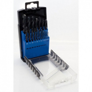 Набор сверл по металлу 1-10мм Р6М5 (19шт) БАРС