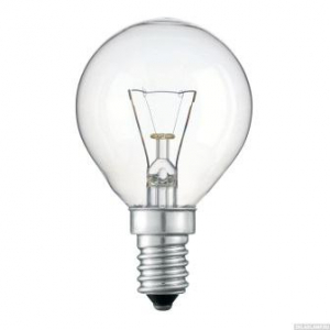 Лампочка Philips P45 40W E14 CL, FR