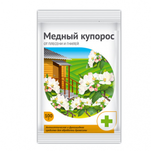 Удобрение Медный купорос 100гр