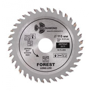 Диск пильный Дерево 125*22,23*36T FLL802