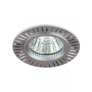 Светильник KL33 AL/SL ЭРА алюм. MR16, 12V 50Wсеребро/хром