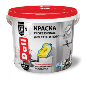 Краска акриловая DALI для стен и потолков 5л