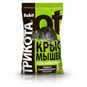 От грызунов Рубит мумиф.приманка 350г (тесто-сырная)