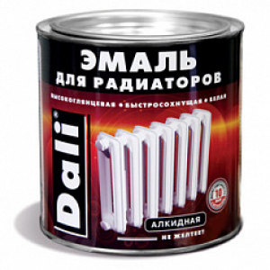 Эмаль акриловая д/радиаторов DALI 0.5кг
