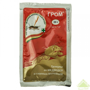 От муравьев/медведки Гром 20г