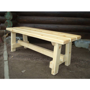 Лавка без спинки 1.5м 