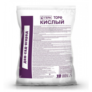 Торф кислый 10л