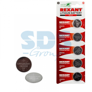 Батарейка REXANT CR2016