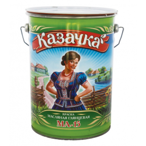 Краска МА-15 Казачка 6кг сурик