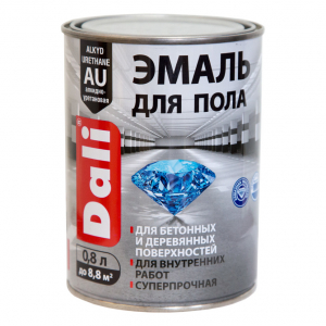 Эмаль для пола DALI 0,8л серая