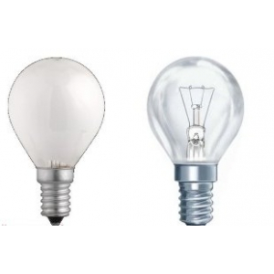 Лампочка Pila P45 40,60W E14 FR, CL