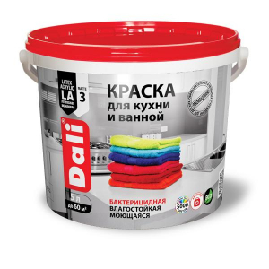 Краска латексная DALI для кухни и ванной 5л