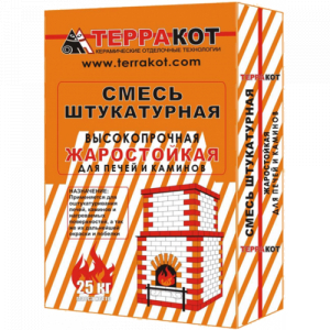 Штукатурка Терракот жаростойкая 25кг