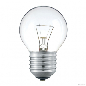Лампочка Philips P45 40W E27 CL, FR