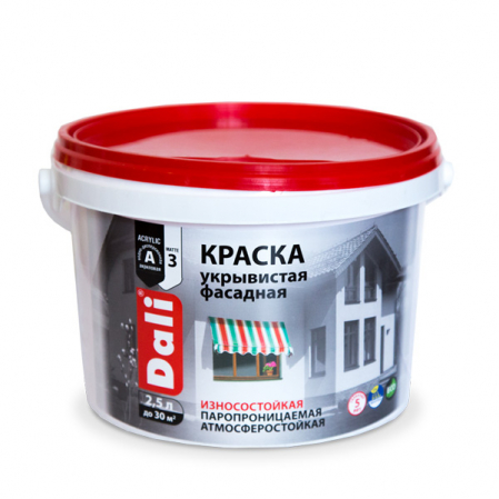 Краска DALI фасадная 2,5л