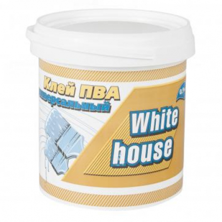 Клей ПВА Whaite Hause универс. 0.9кг Эконом