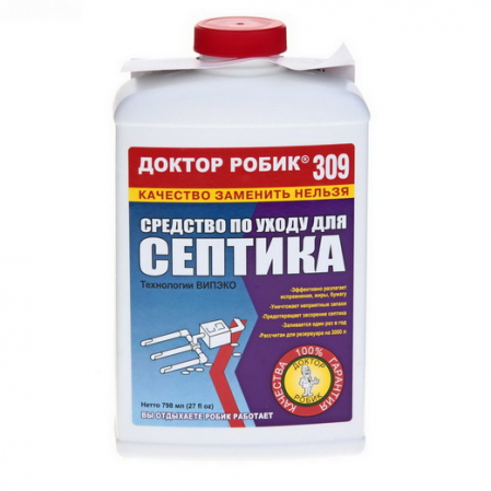 Доктор Робик 309 по уходу за септиком