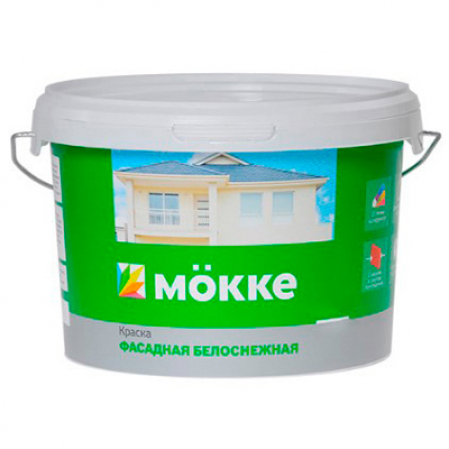 Краска акрил. MOKKE 6кг фасадная