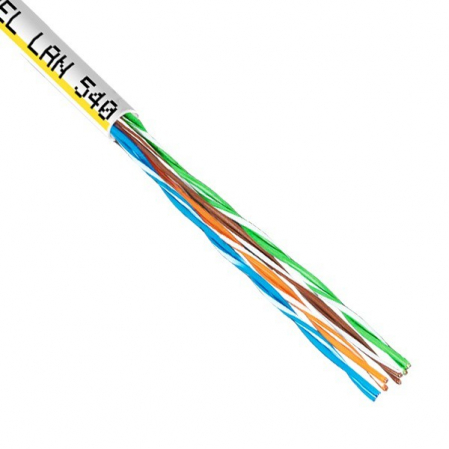 Кабель Cavel LAN 540 GI 5e U/UTP 4x2x AWG24 PVC витая пара 