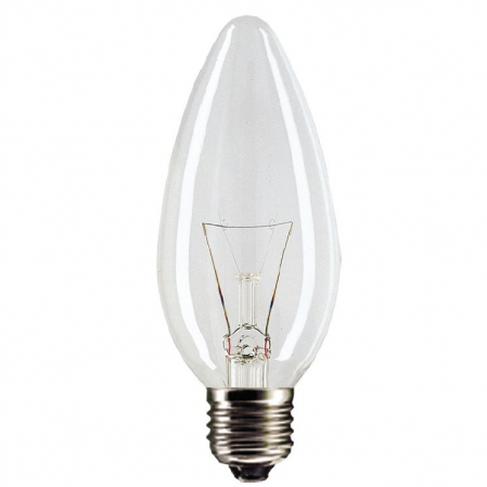 Лампочка Philips B35 60W E27 CL, FR