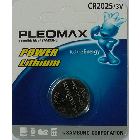 Батарейка Pleomax CR2025