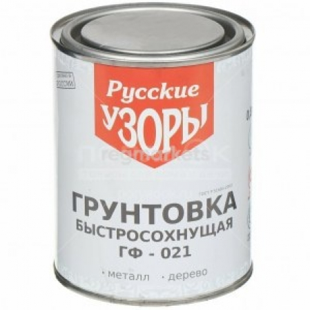 Грунт ГФ-21 Русские узоры серая 0,8кг
