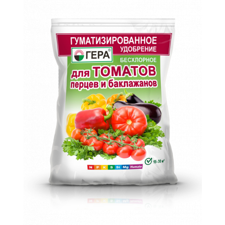 Удобрение ГЕРА для Томатов и Перцев 0.5кг