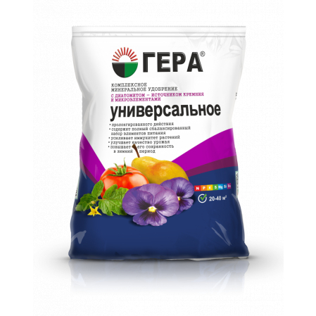 Удобрение ГЕРА Универсальное с диатомитом 2.3кг