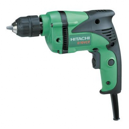 Дрель Hitachi 460Вт 10мм БЗП, D10VC2-NS
