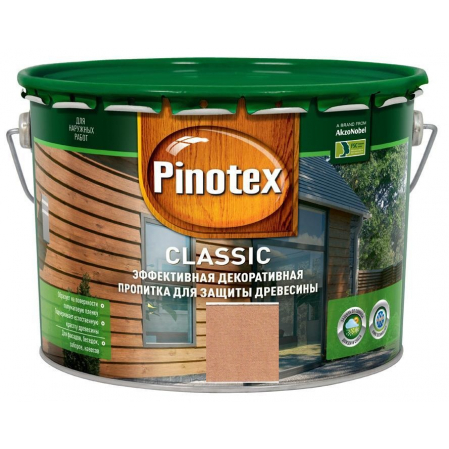 Пропитка PINOTEX CLASSIC дуб 10л
