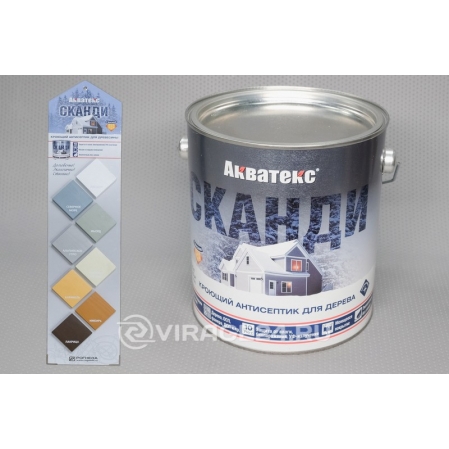 АКВАТЕКС-СКАНДИ карамель 2,5л