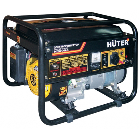 Генератор бенз. HUTER DY3000LХ электростартер