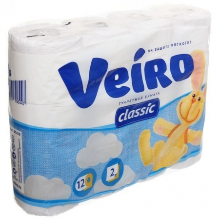 Т/бумага Veiro 2сл 12рул