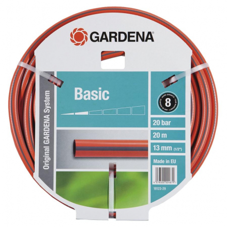 Шланг GARDENA Basic 9х9 1/2х20м
