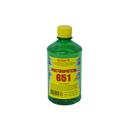 Растворитель №651 0.5л
