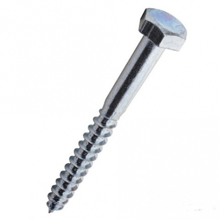 Шурупы шестигр. цинк 12*260