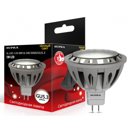 Лампа LED SUPRA MR16  5W GU5.3